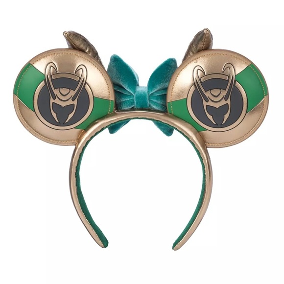 NWT Disneyland Marvel Loki Minnie Mouse Ears Disney Parks Mickey Thor - Picture 2 of 3
